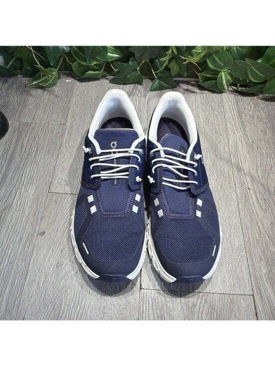 Mens On Cloud 6 New Generation blue/white sneakers running shoe Sz 8.5 main image 9